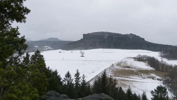 Blick vom Quirl zum Pfaffenstein