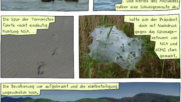 Wahlen am Farewell Spit