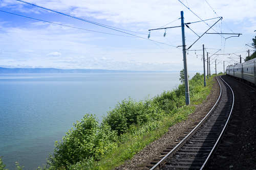 Entlang des Baikal Sees