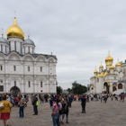 Im Kreml: Erzengel-Michael-Kathedrale (links) und Mariä-Verkünduns-Kathedrale (rechts)