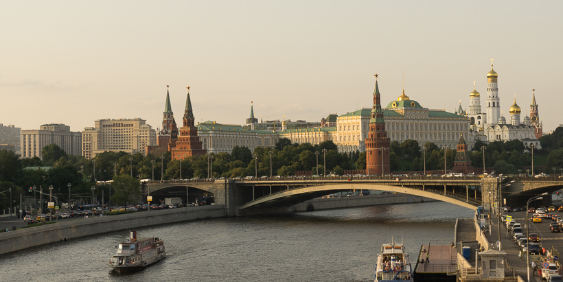 Blick in Richtung Kreml