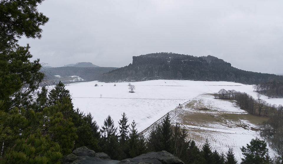 Blick vom Quirl zum Pfaffenstein