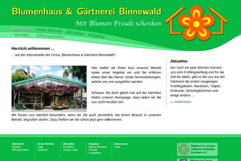 Blumenhaus & Gärtnerei Binnewald