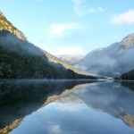 Spiegelung am Lake Rere