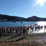 Mid winter swim in Picton