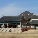 Wohngebäude irgend eines Königs im Gyeongbok Palais.