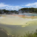 Mit Schwefel angereicherte Artist's Pallate in Wai-O-Tapu.