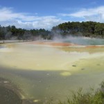 Mit Schwefel angereicherte Artist's Pallate in Wai-O-Tapu.