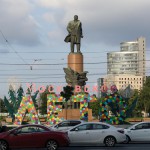 Lenin wacht über Moskau