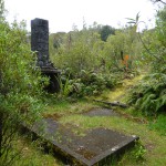 ehemalige Hütte am Mt. Taranaki