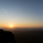 Sonnenaufgang vom Großen Zschirnstein